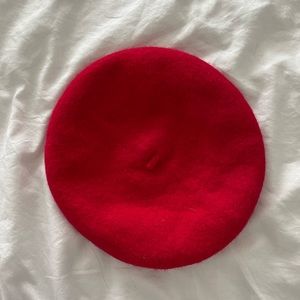 Red Beret Hat